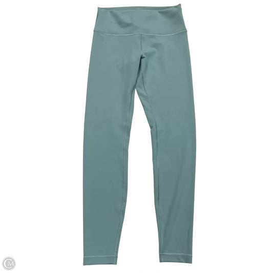 Athletic Leggings By Lululemon In Green, Size: M