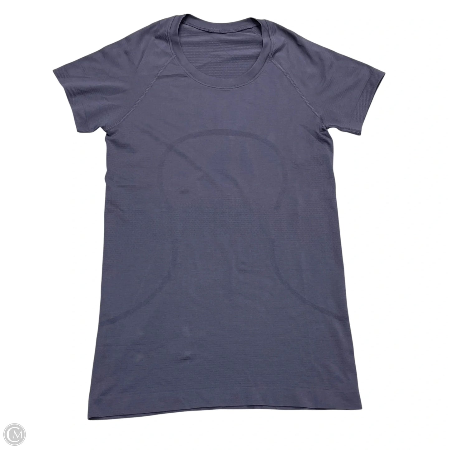 Athletic Top Short Sleeve By Lululemon In Purple, Size: M
