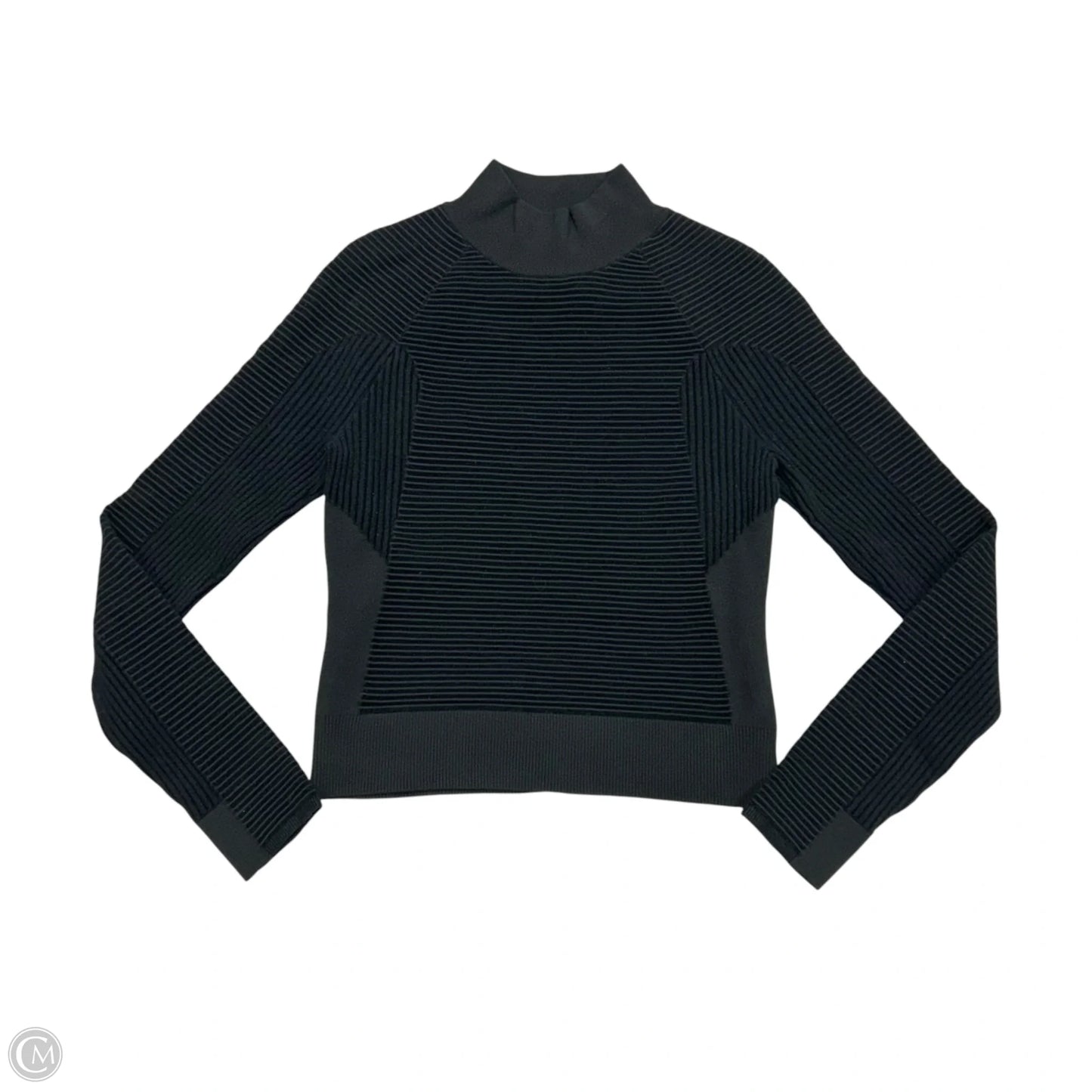 Top Long Sleeve By Lululemon In Black, Size: S
