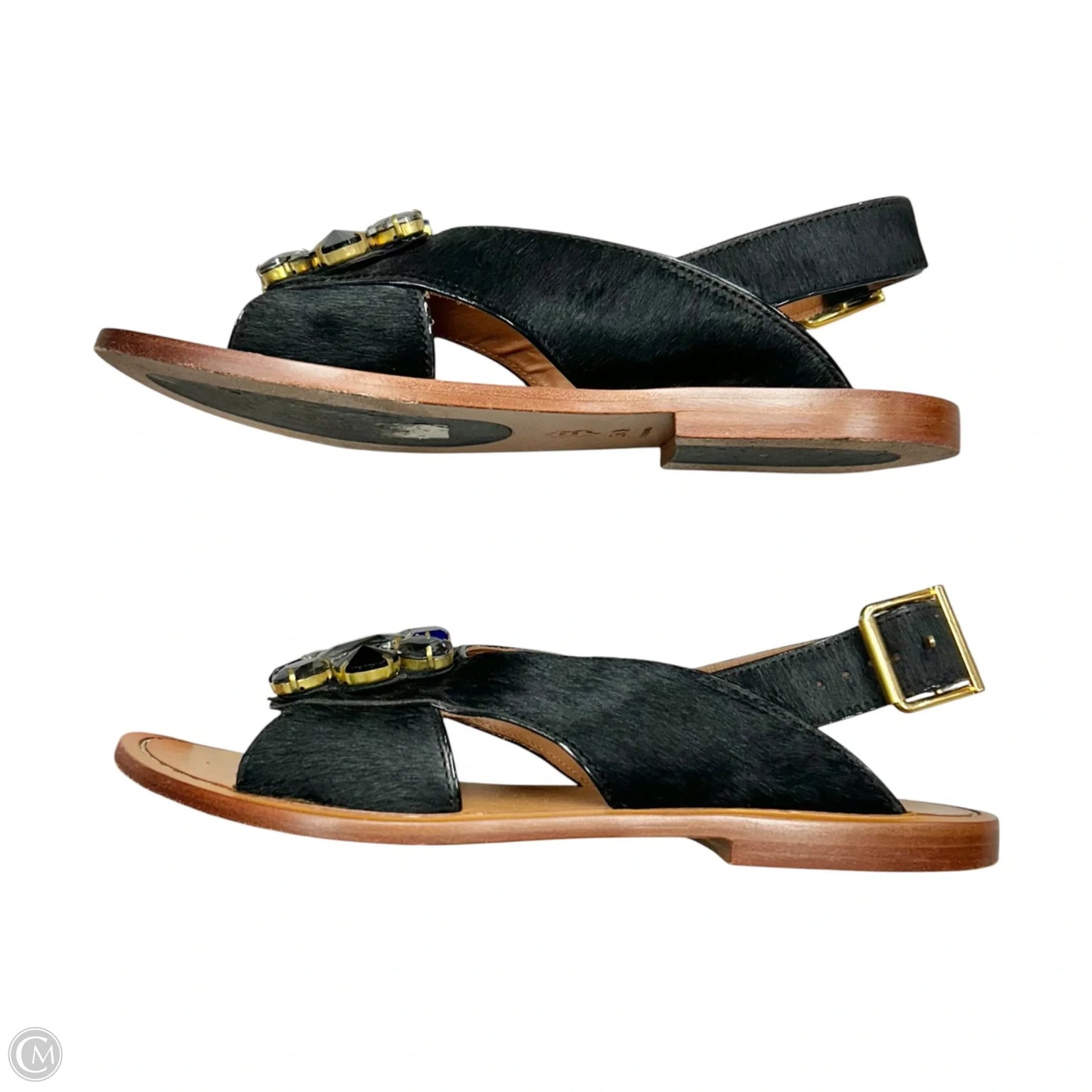 Sandals Designer By Marni In Black, Size: 6