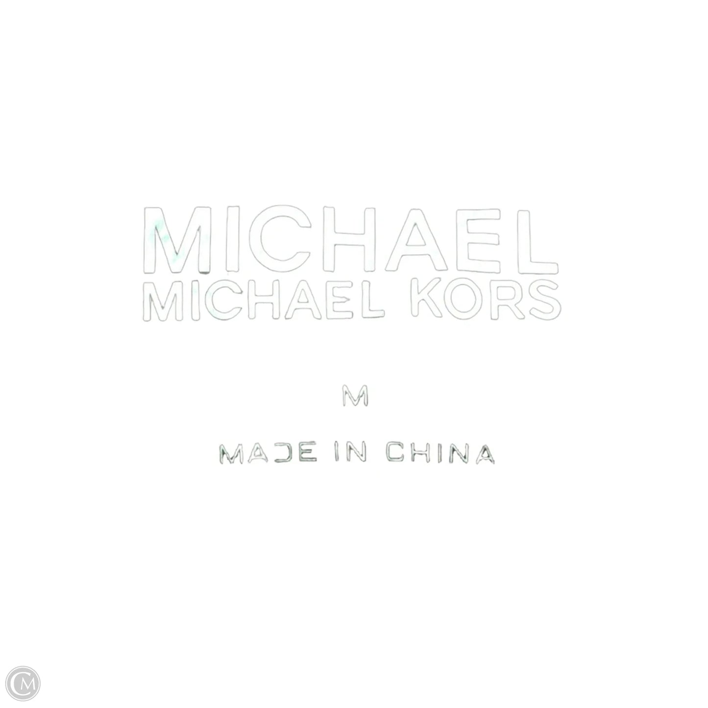 Vest Puffer & Quilted By Michael By Michael Kors In Maroon, Size: M