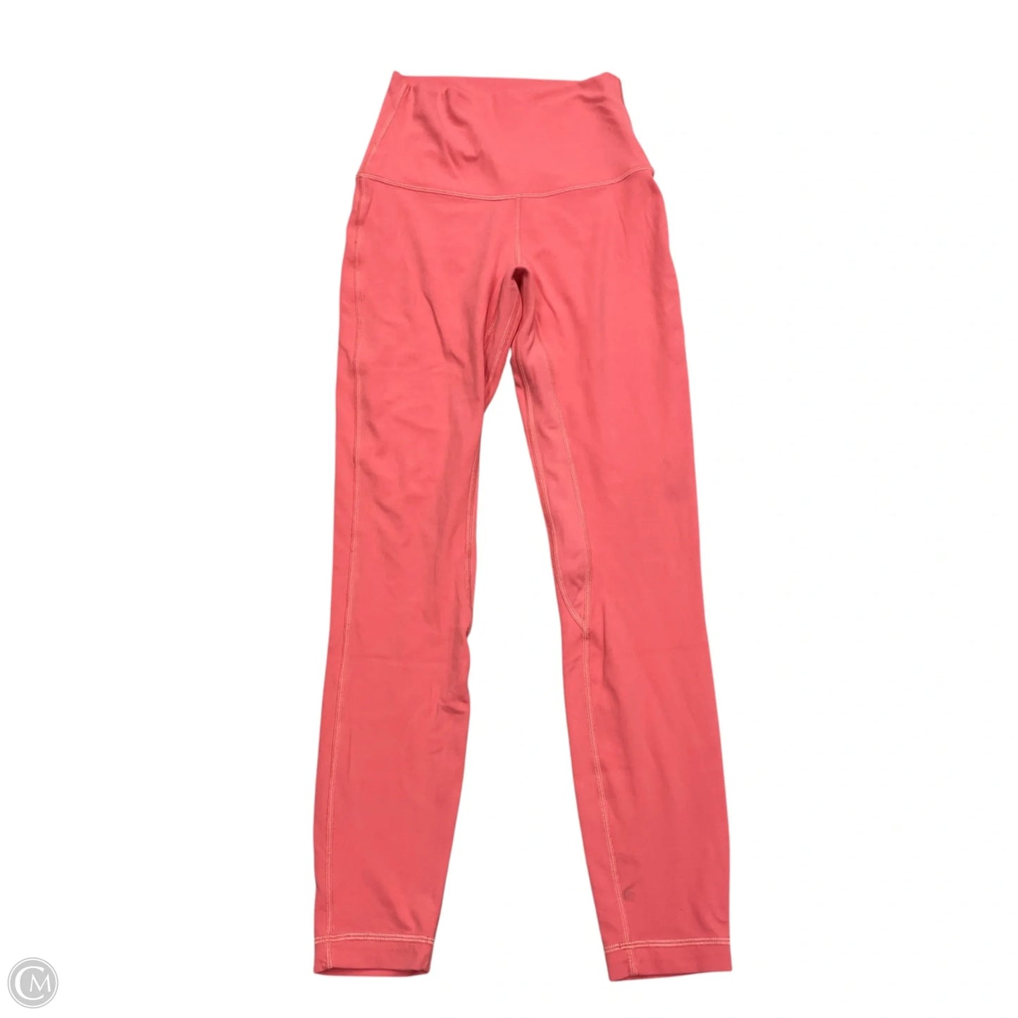 Athletic Leggings By Lululemon In Coral, Size: Xs