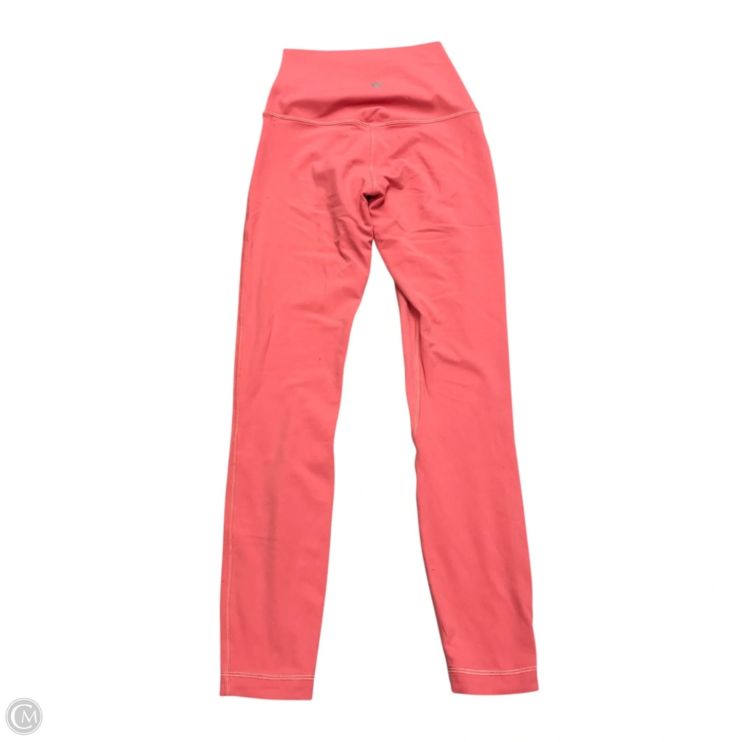 Athletic Leggings By Lululemon In Coral, Size: Xs