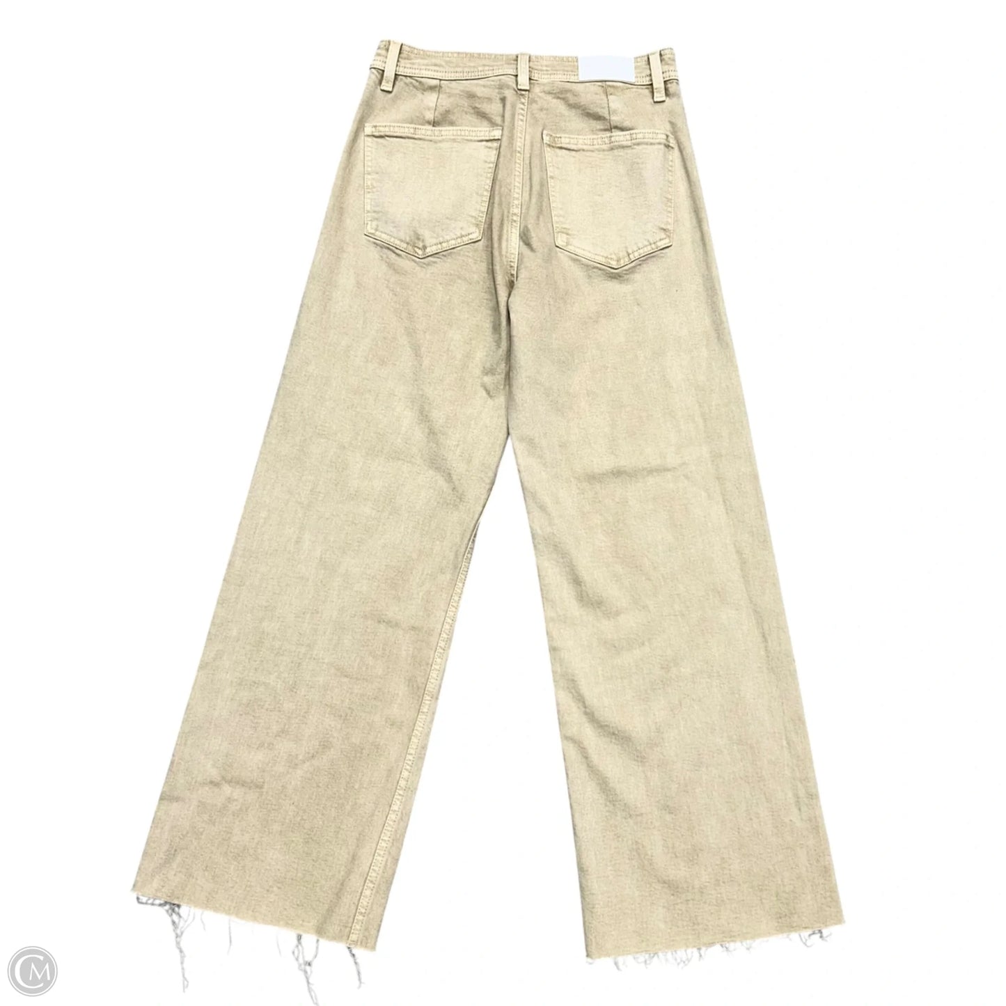 Jeans Wide Leg By Pistola In Tan Denim, Size: 2