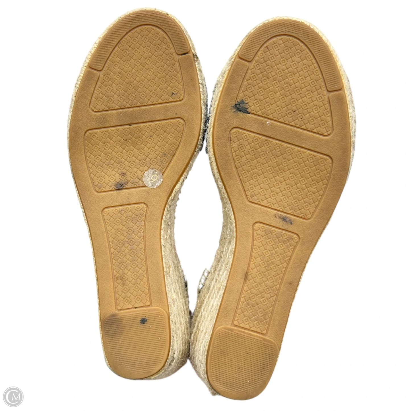 Sandals Designer By Tory Burch In Navy, Size: 9