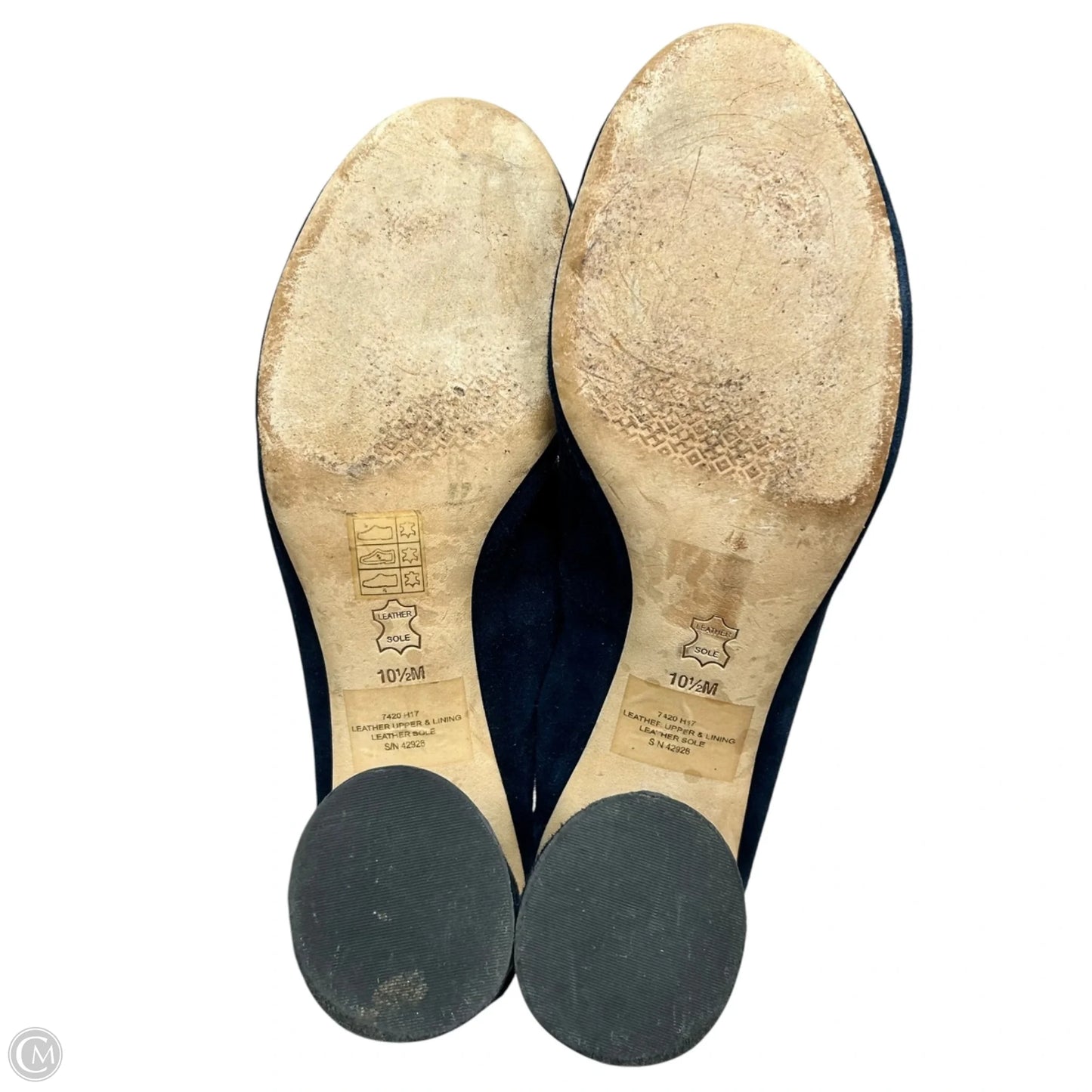 Shoes Designer By Tory Burch In Navy, Size: 10.5