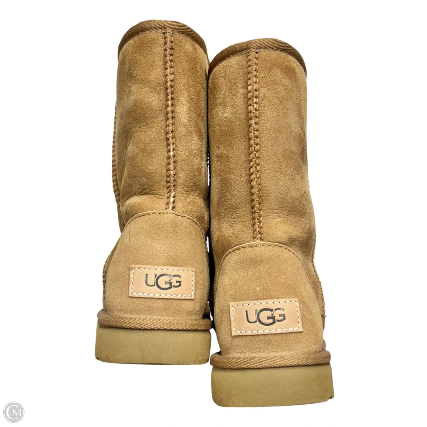 Boots Designer By Ugg In Tan, Size: 5