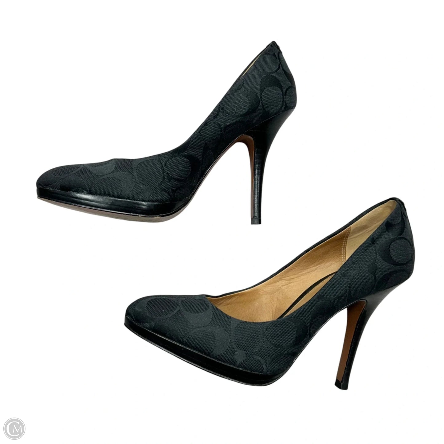 Shoes Designer By Coach In Black, Size: 7