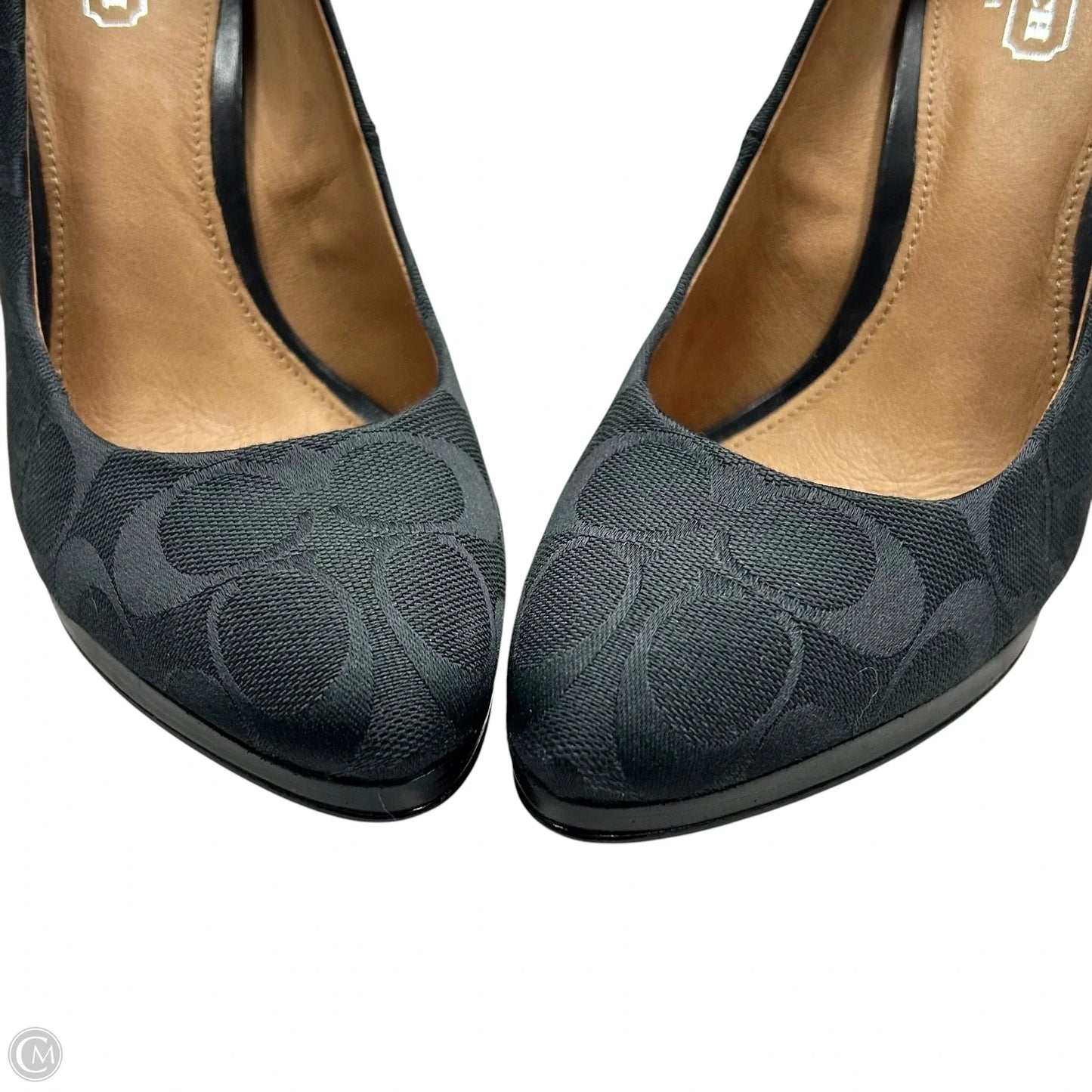 Shoes Designer By Coach In Black, Size: 7