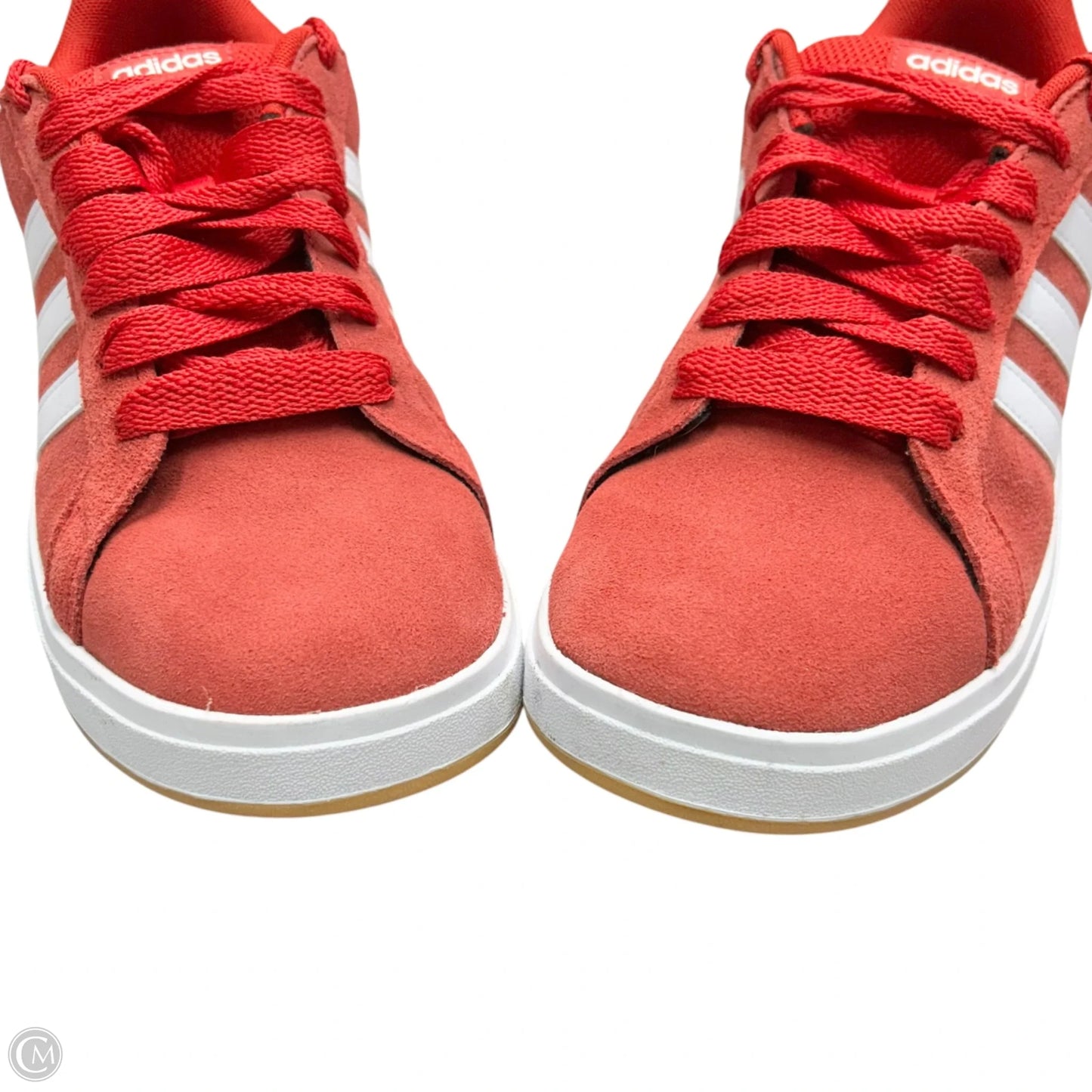 Shoes Sneakers By Adidas In Red & White, Size: 7.5