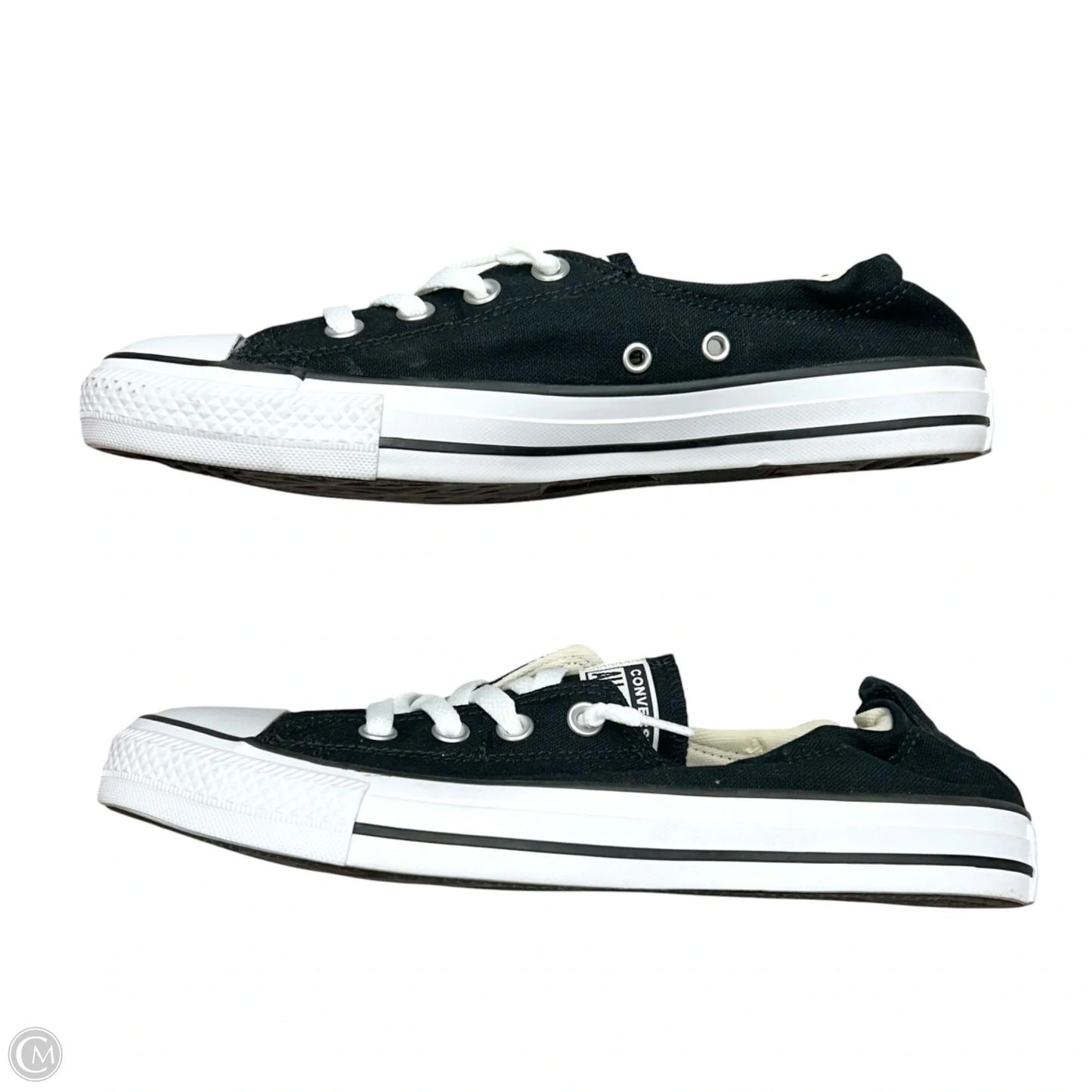 Shoes Sneakers By Converse In Black & White, Size: 10