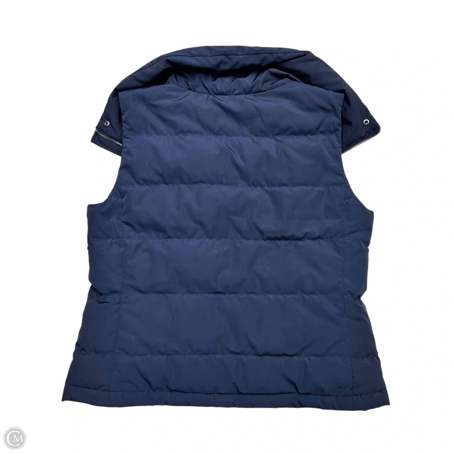 Vest Puffer & Quilted By Talbots In Navy, Size: M