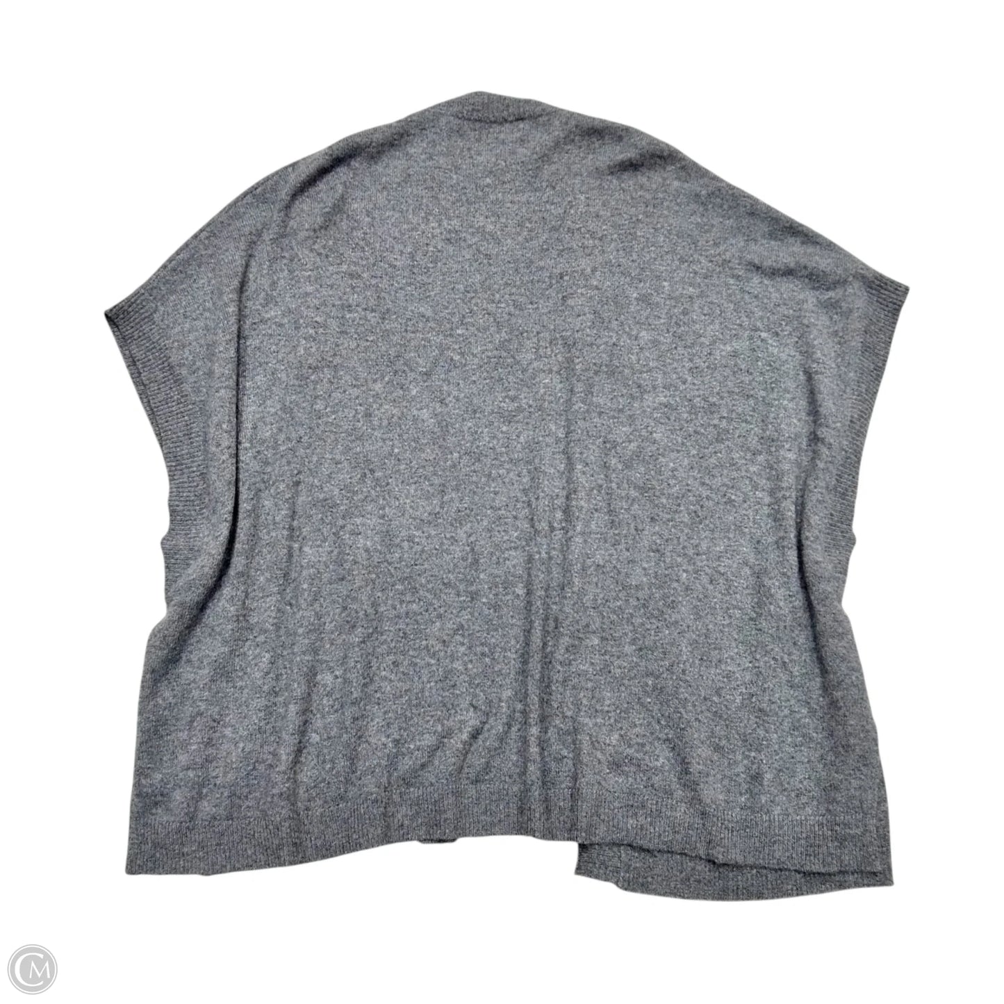 Sweater Cardigan Cashmere By Halogen In Grey, Size: Osfm