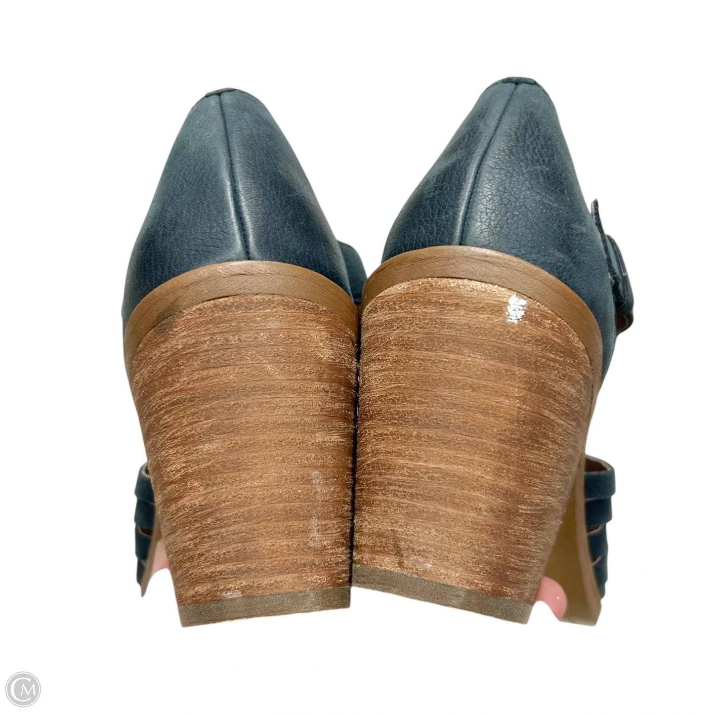 Boots Ankle Heels By Caslon In Blue, Size: 5.5