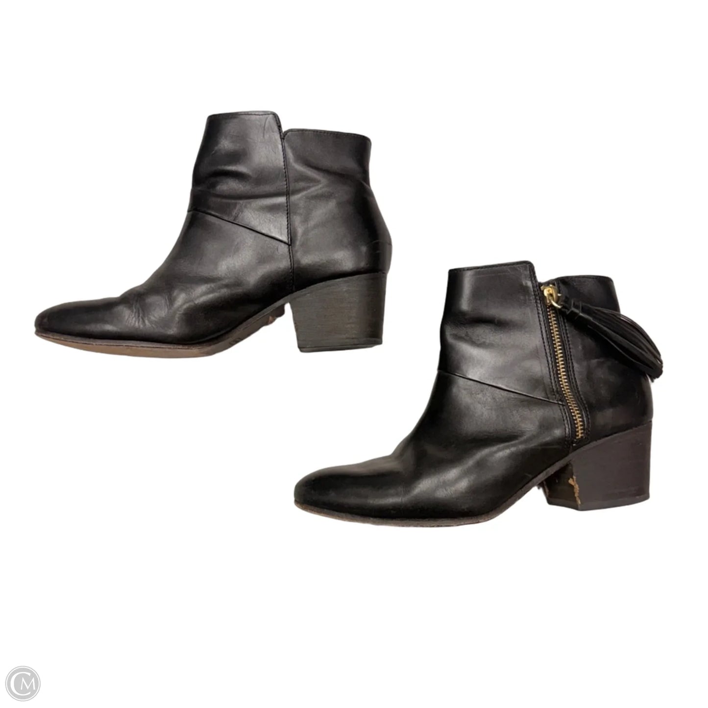 Boots Designer By Coach In Black, Size: 7