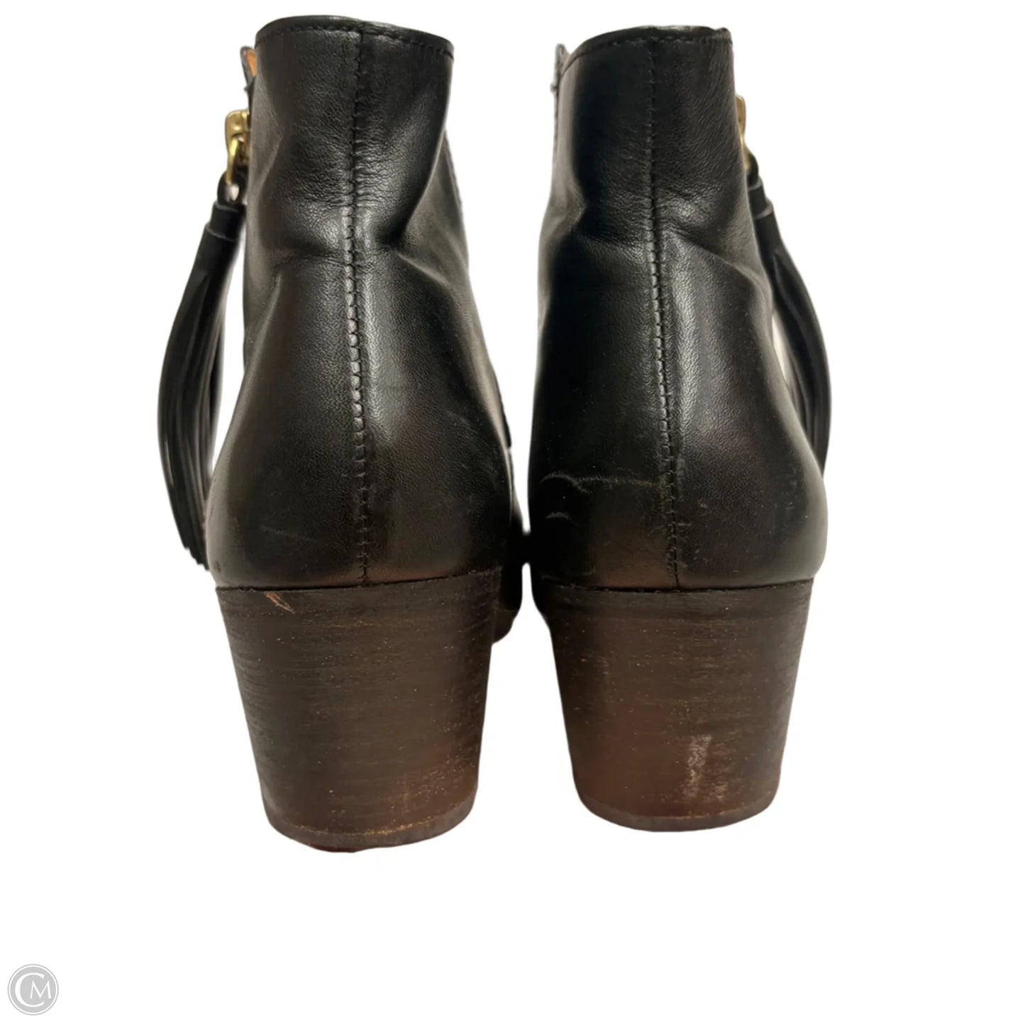 Boots Designer By Coach In Black, Size: 7