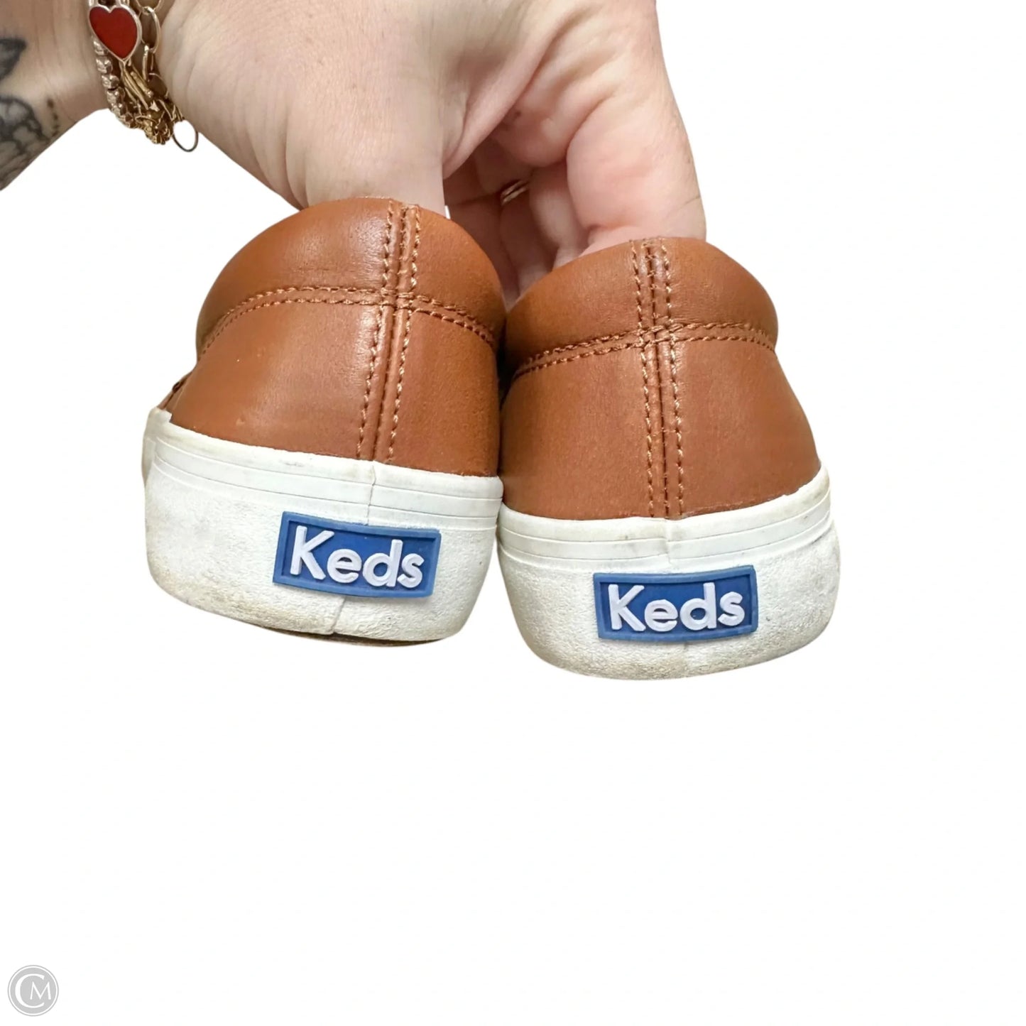 Shoes Flats By Keds In Tan, Size: 8