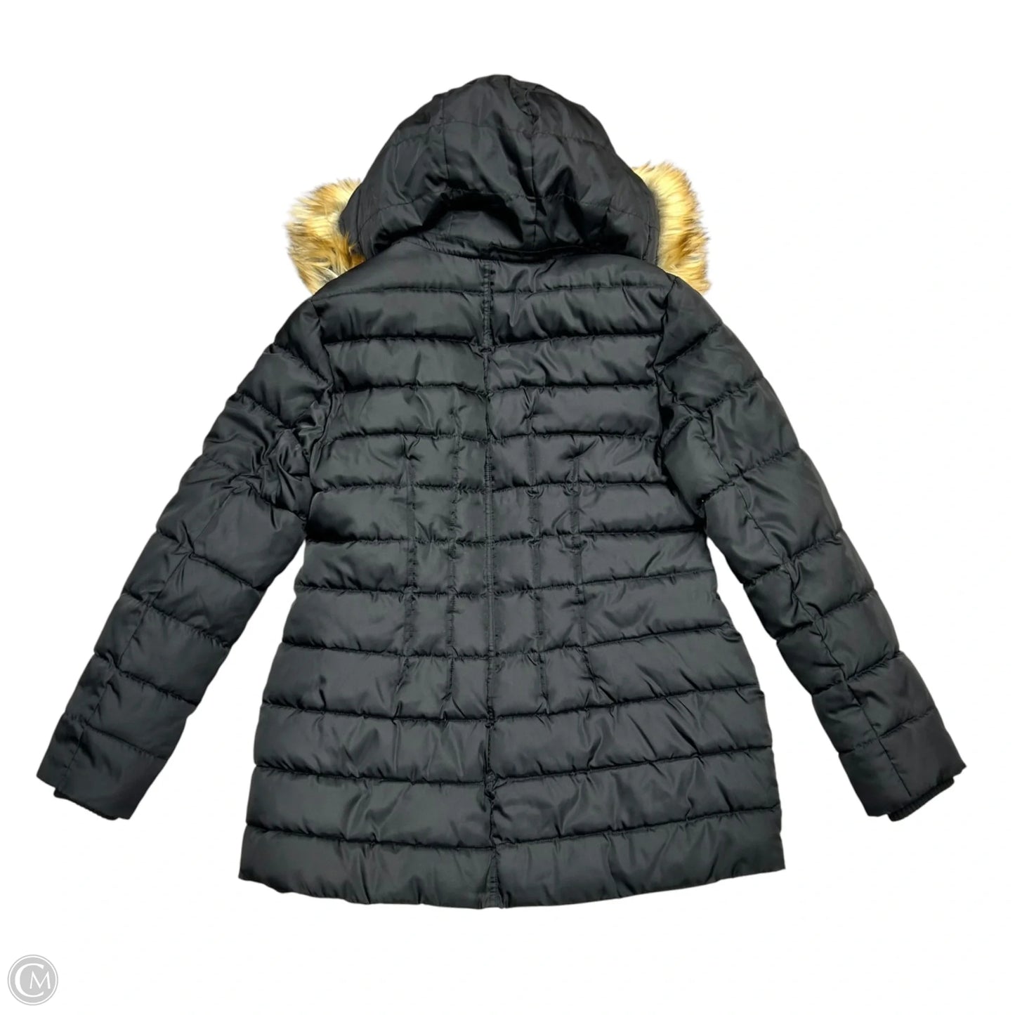 Coat Parka By Vince Camuto In Black, Size: L