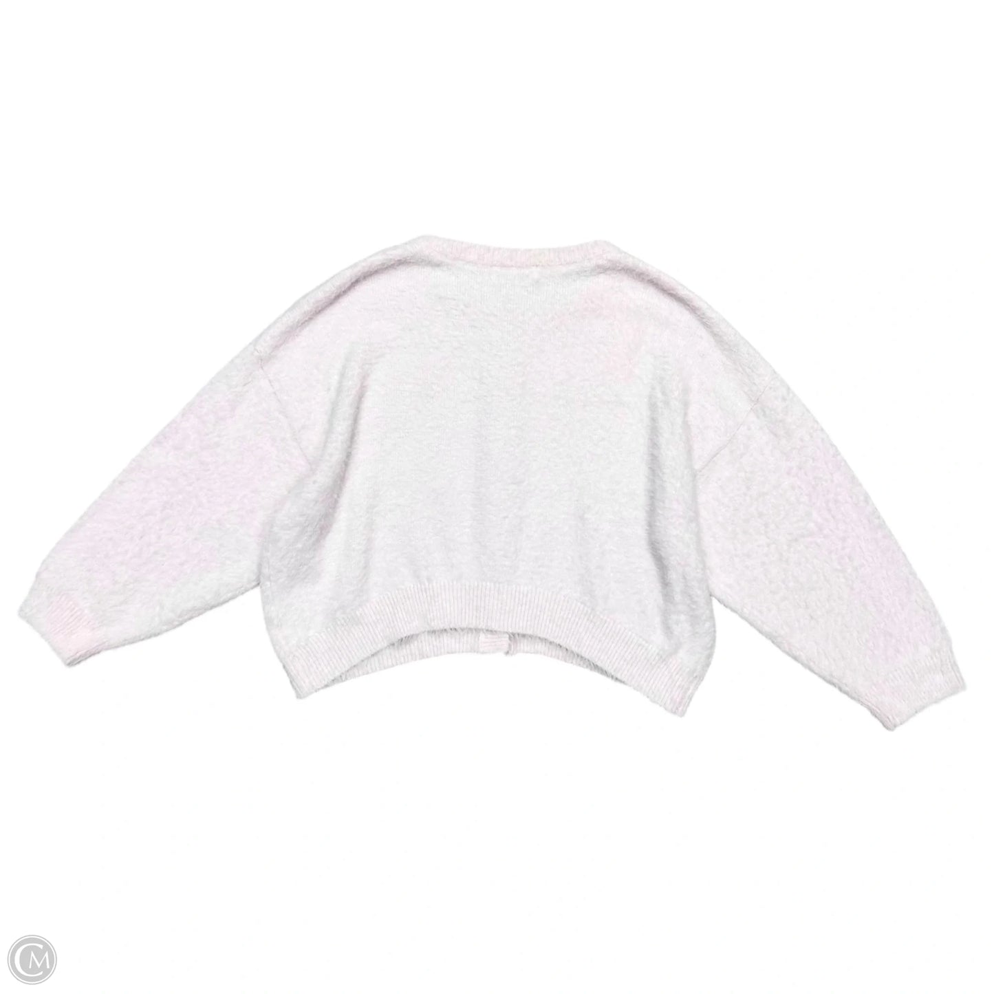 Sweater Cardigan By Flat White In Purple, Size: M
