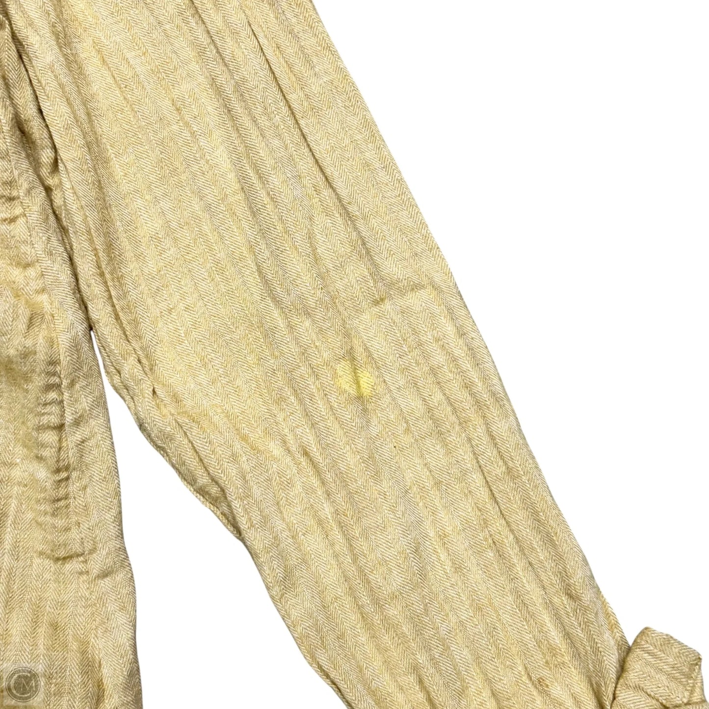 Top Long Sleeve By We The Free In Yellow, Size: L