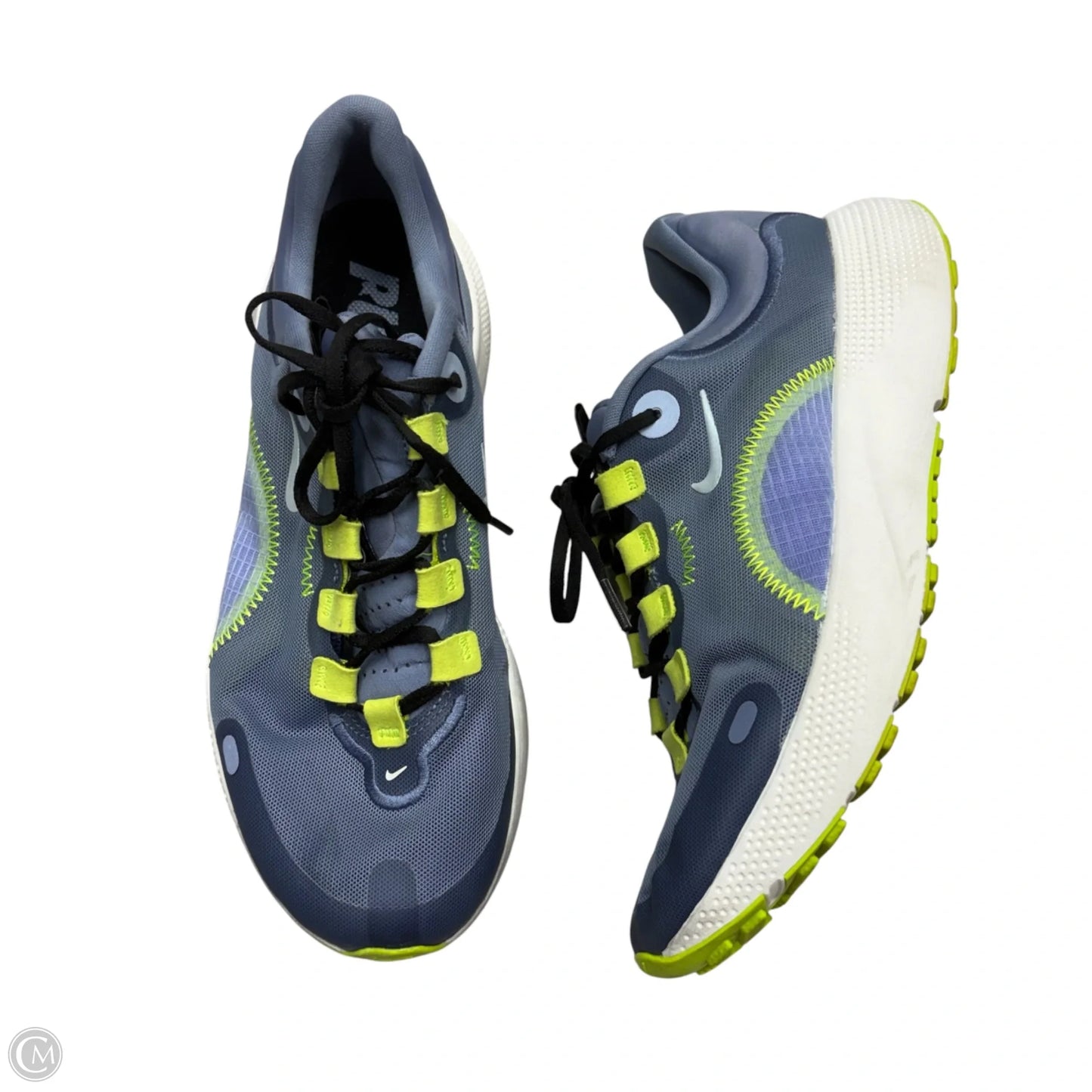 Shoes Athletic By Nike In Blue & Green, Size: 8.5