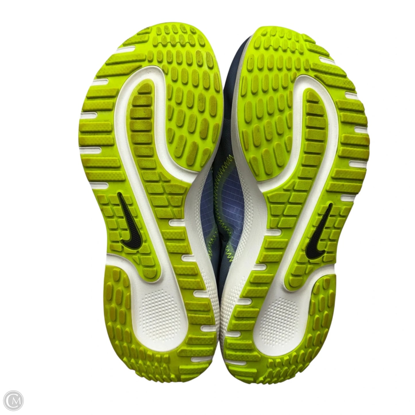 Shoes Athletic By Nike In Blue & Green, Size: 8.5