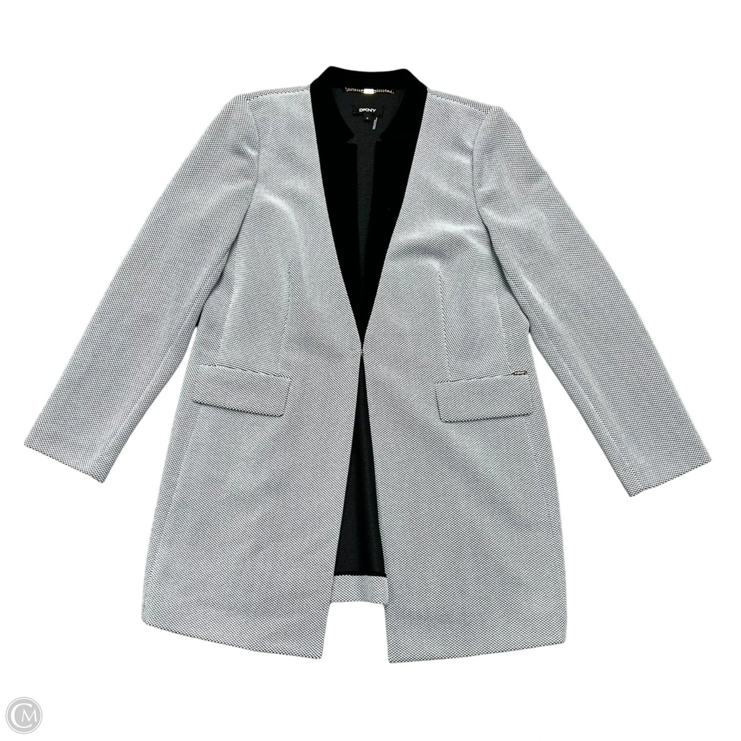 Blazer By Dkny In Black & White, Size: Xl