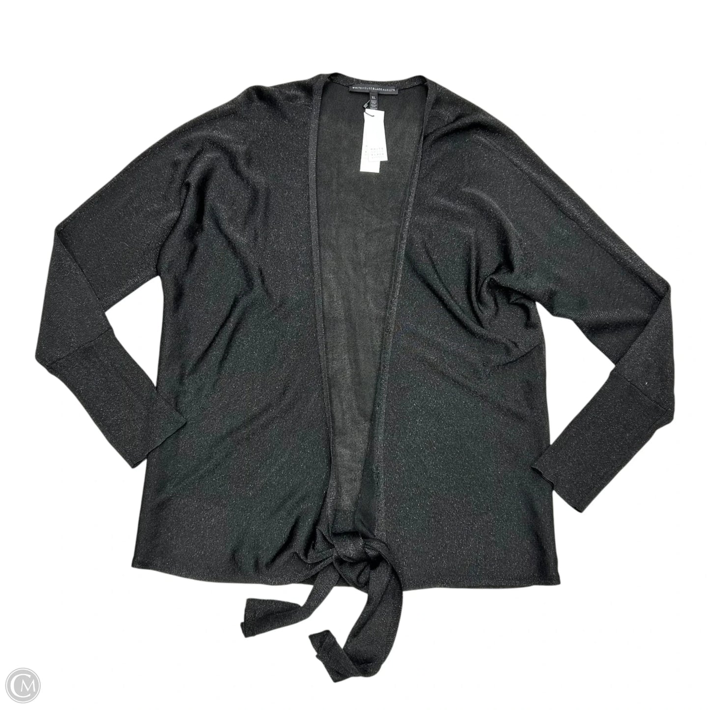 Sweater Cardigan By White House Black Market In Black, Size: Xl