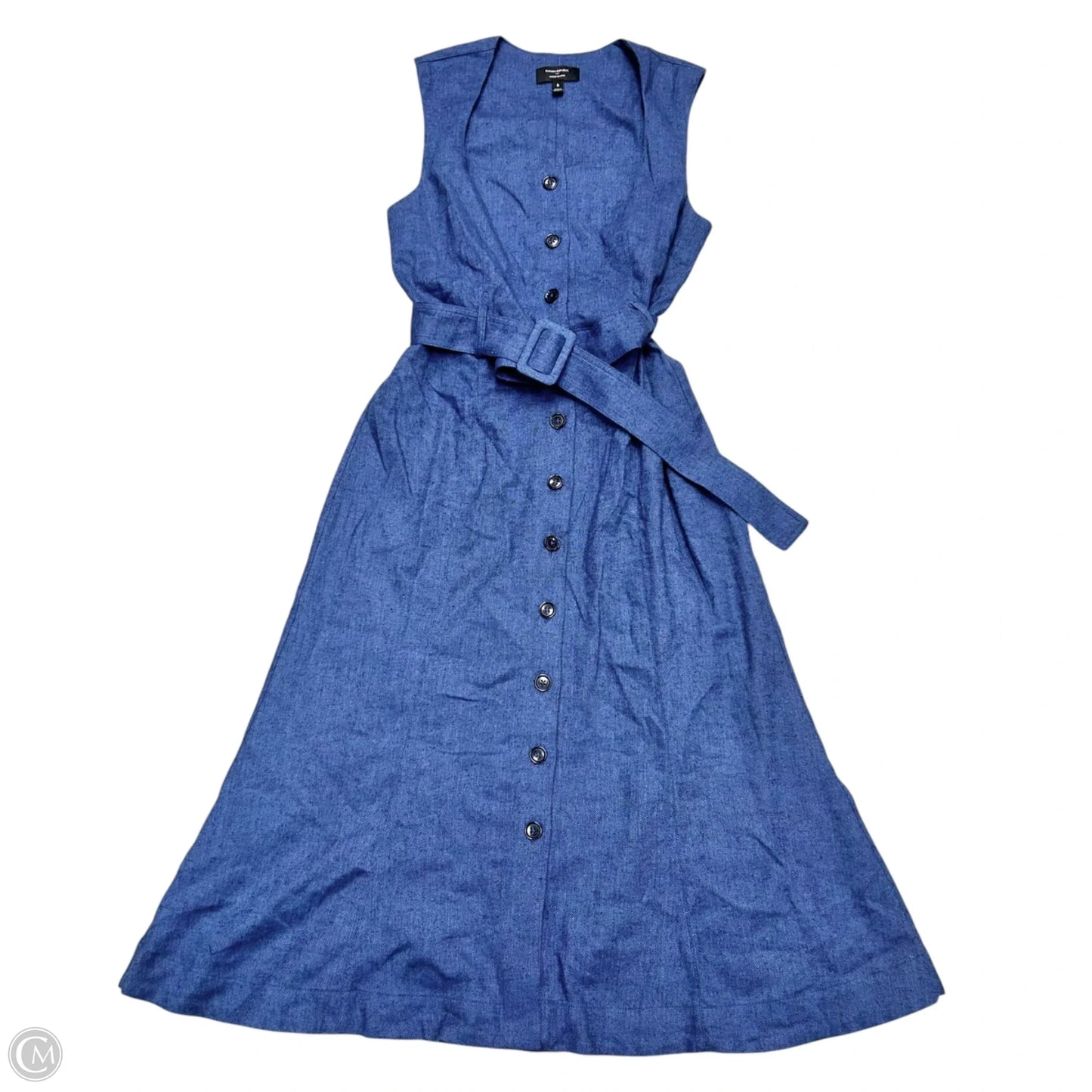 Dress Casual Maxi By Banana Republic In Blue, Size: S