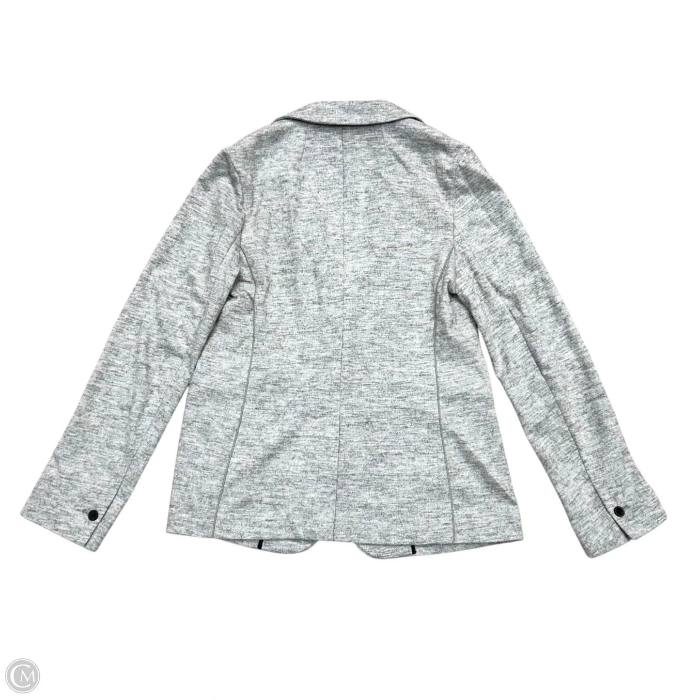 Blazer By Banana Republic In Grey, Size: M