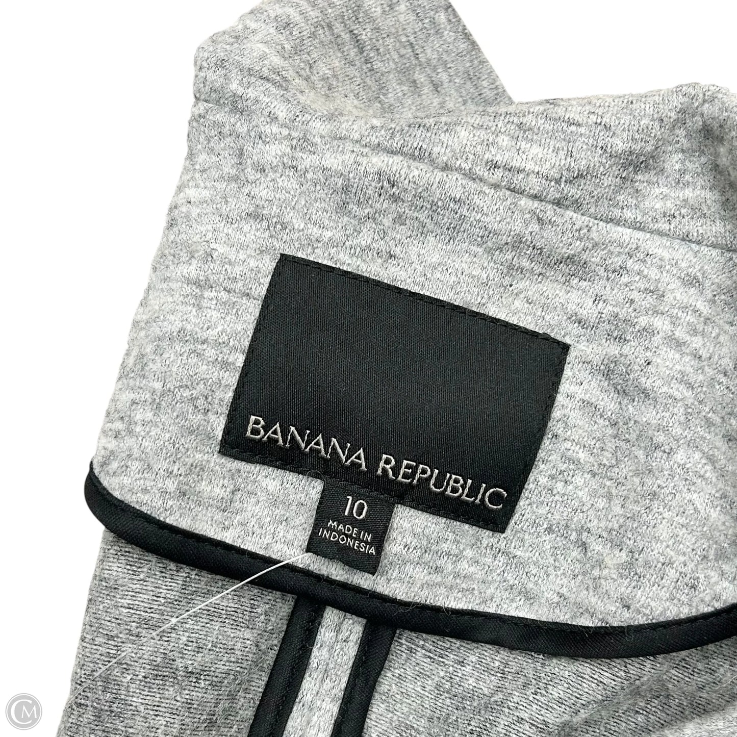 Blazer By Banana Republic In Grey, Size: M