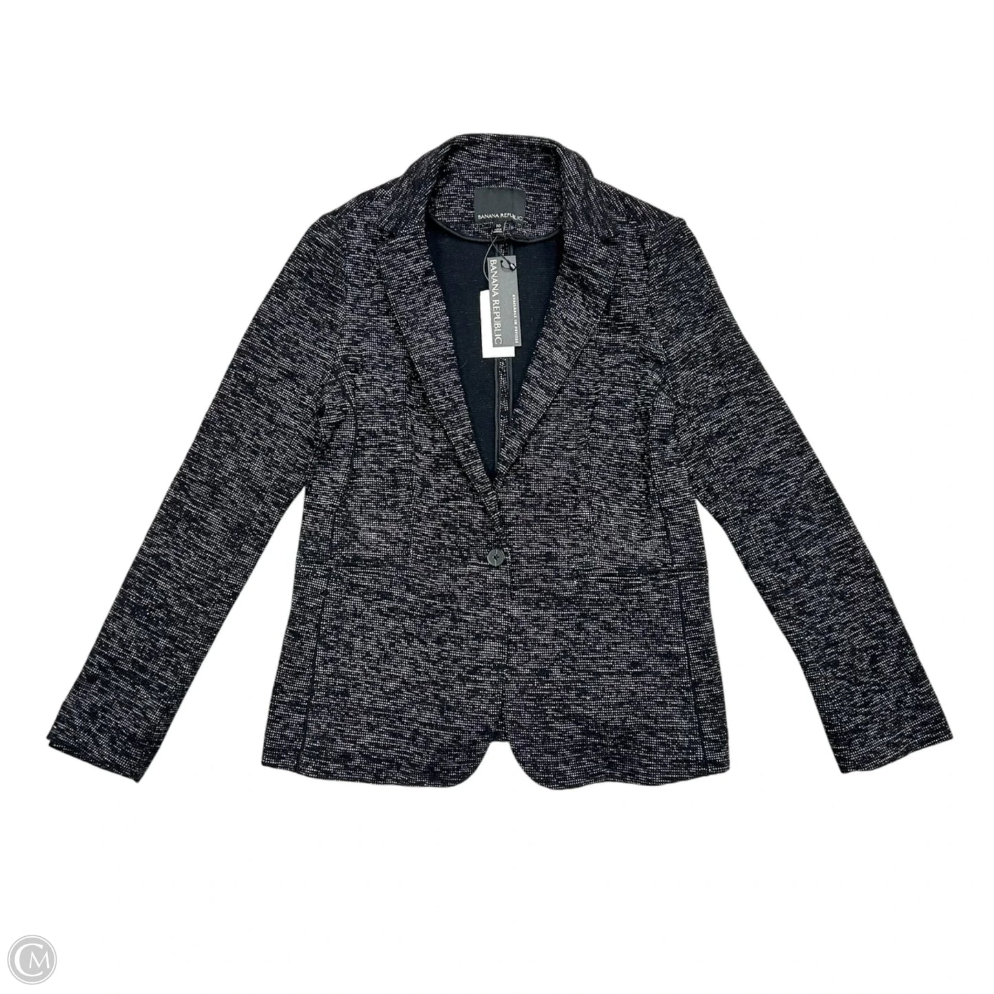 Blazer By Banana Republic In Black & White, Size: M