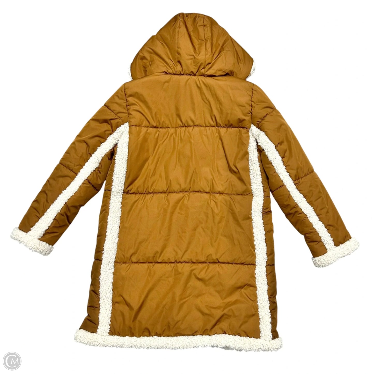 Coat Peacoat By J. Crew In Tan, Size: M