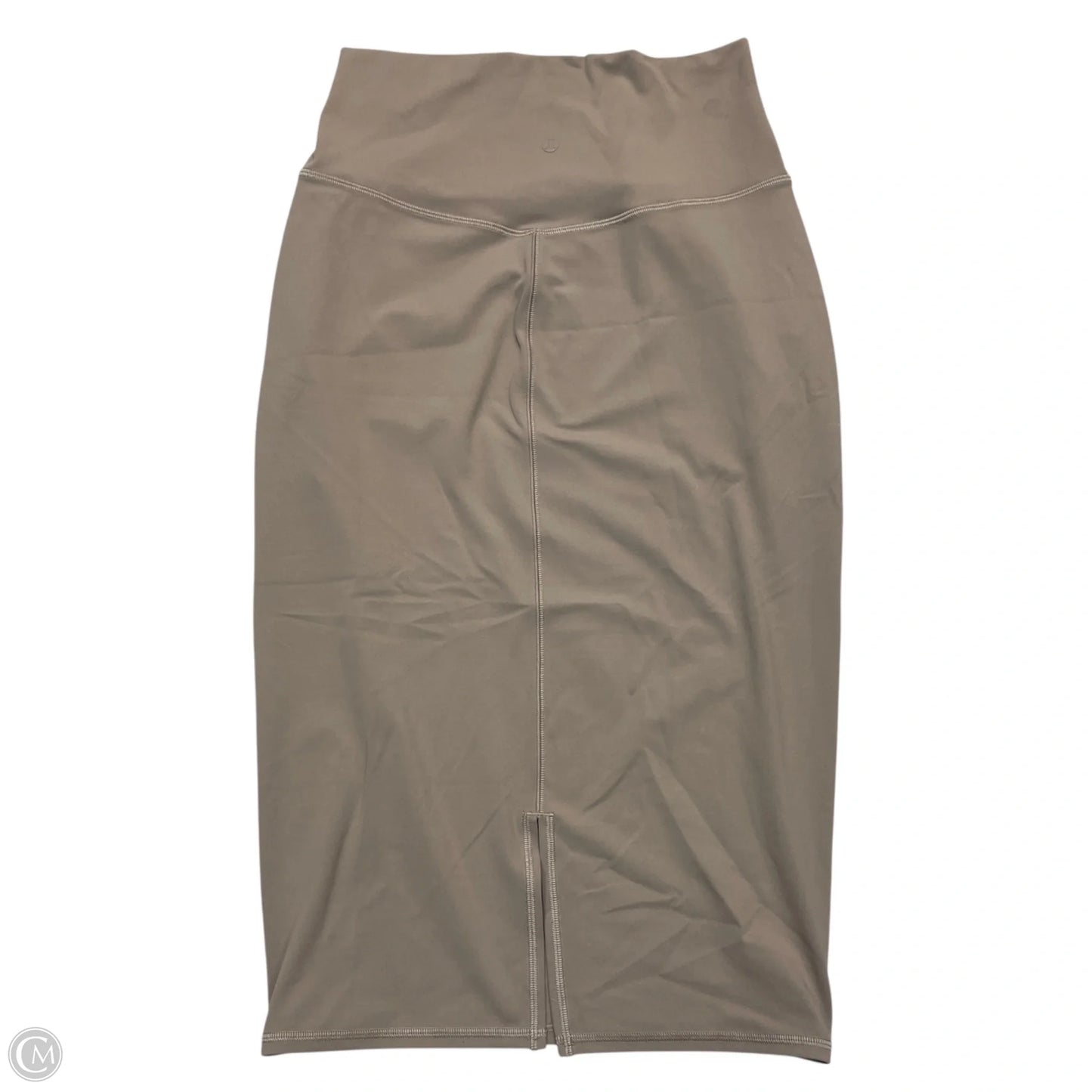 Athletic Skirt By Lululemon In Taupe, Size: M