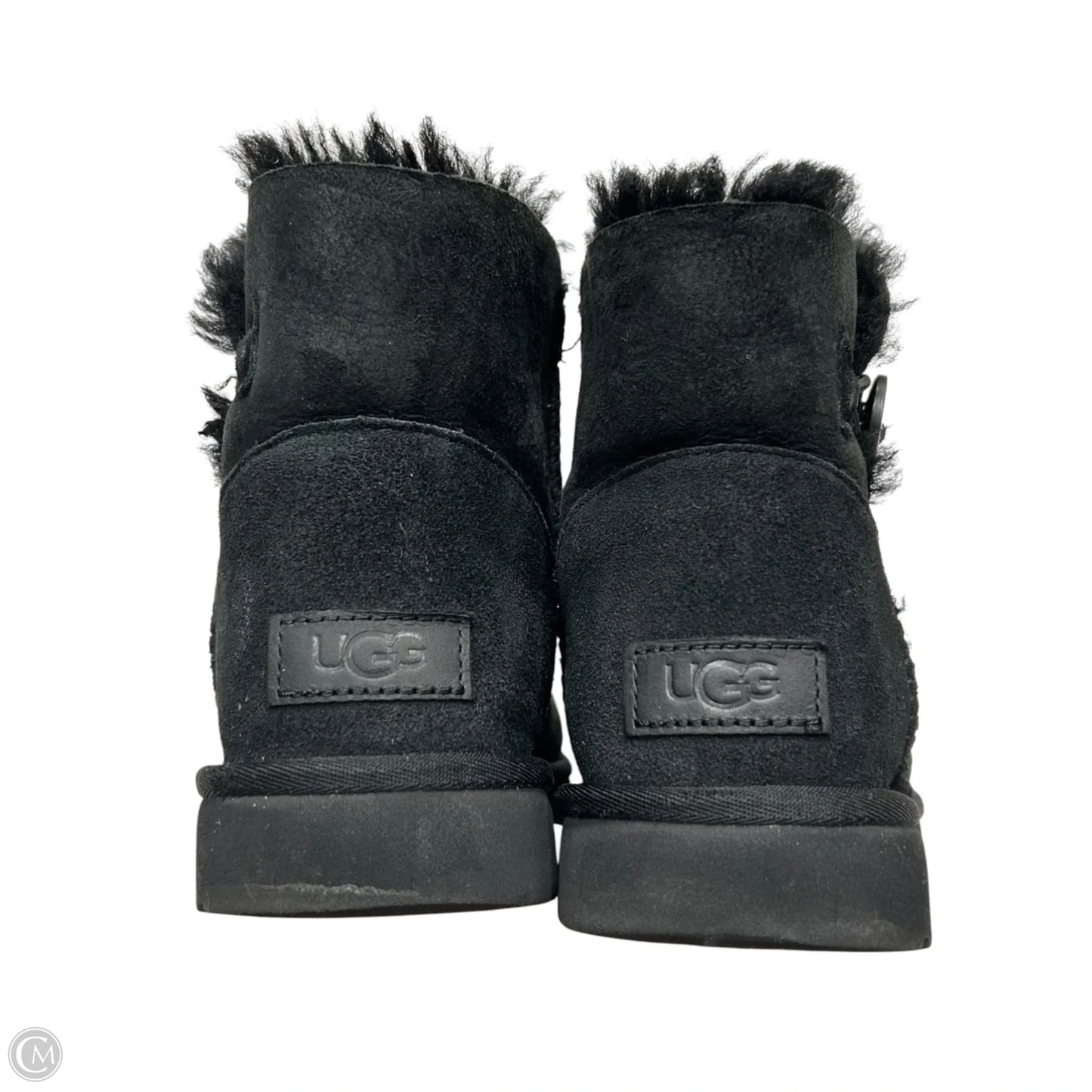 Boots Designer By Ugg In Black, Size: 8