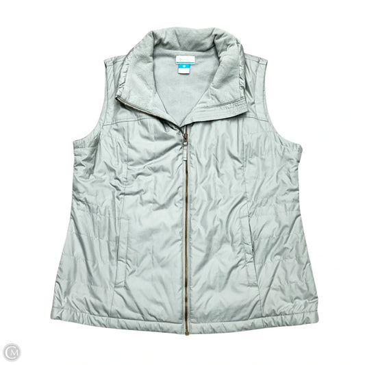 Vest Puffer & Quilted By Columbia In Grey, Size: Xl