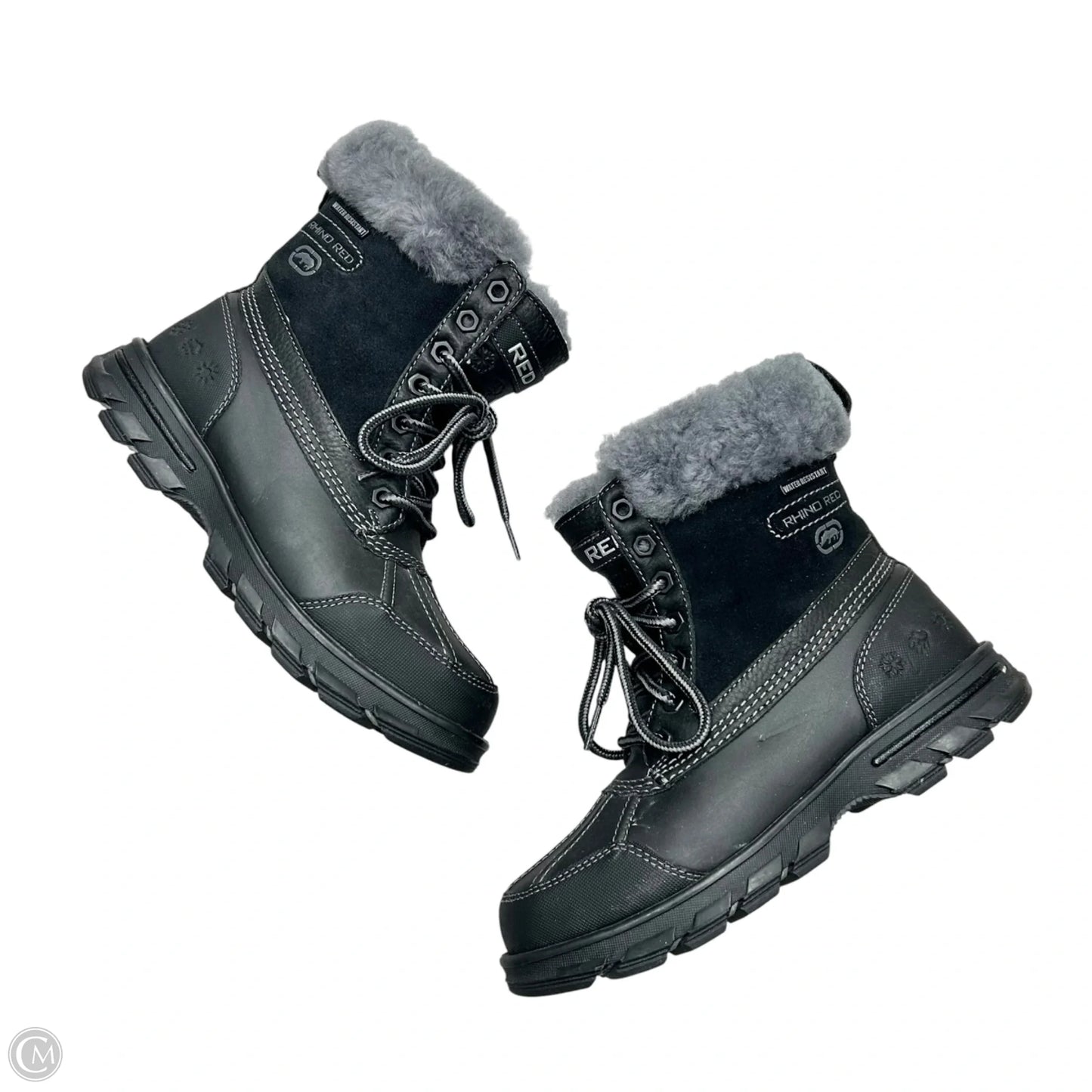 Boots Snow By Rhino Red In Black, Size: 5.5