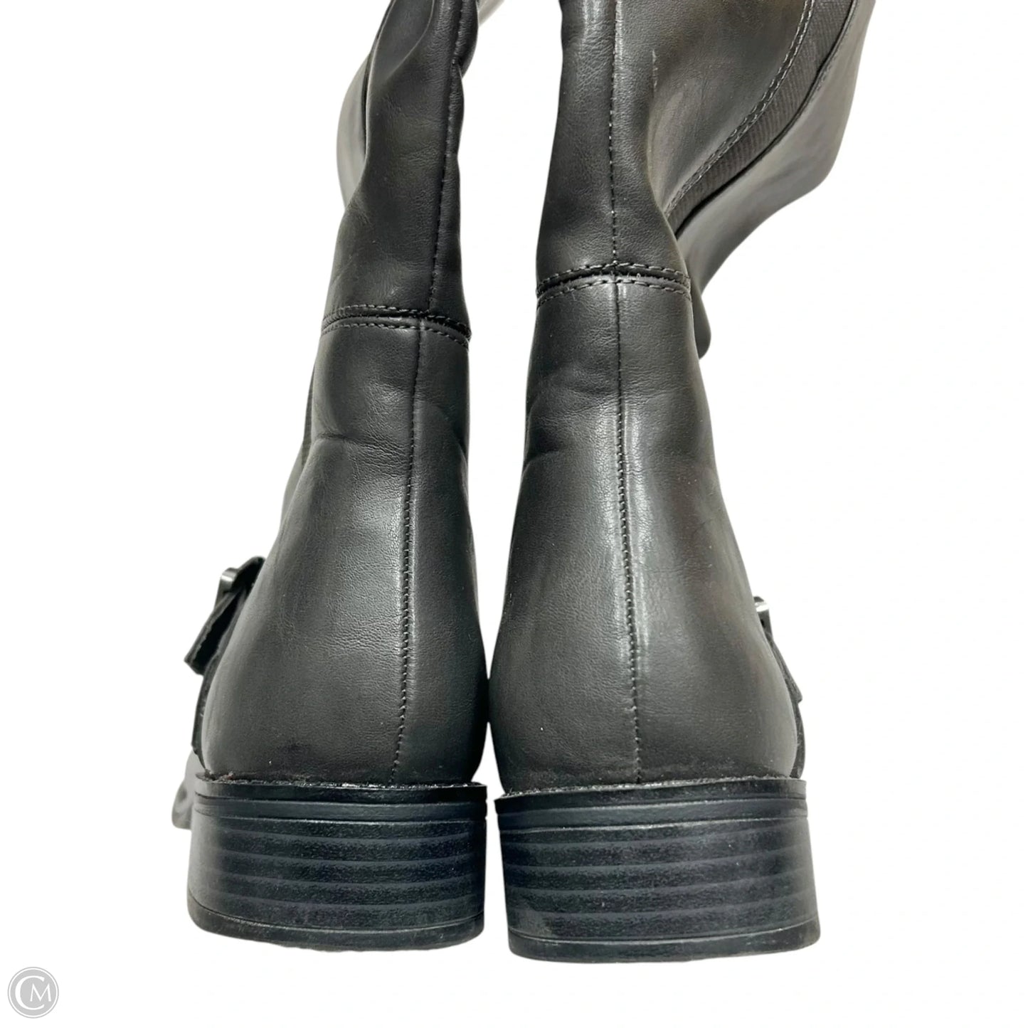 Boots Knee Flats By Life Stride In Grey, Size: 6