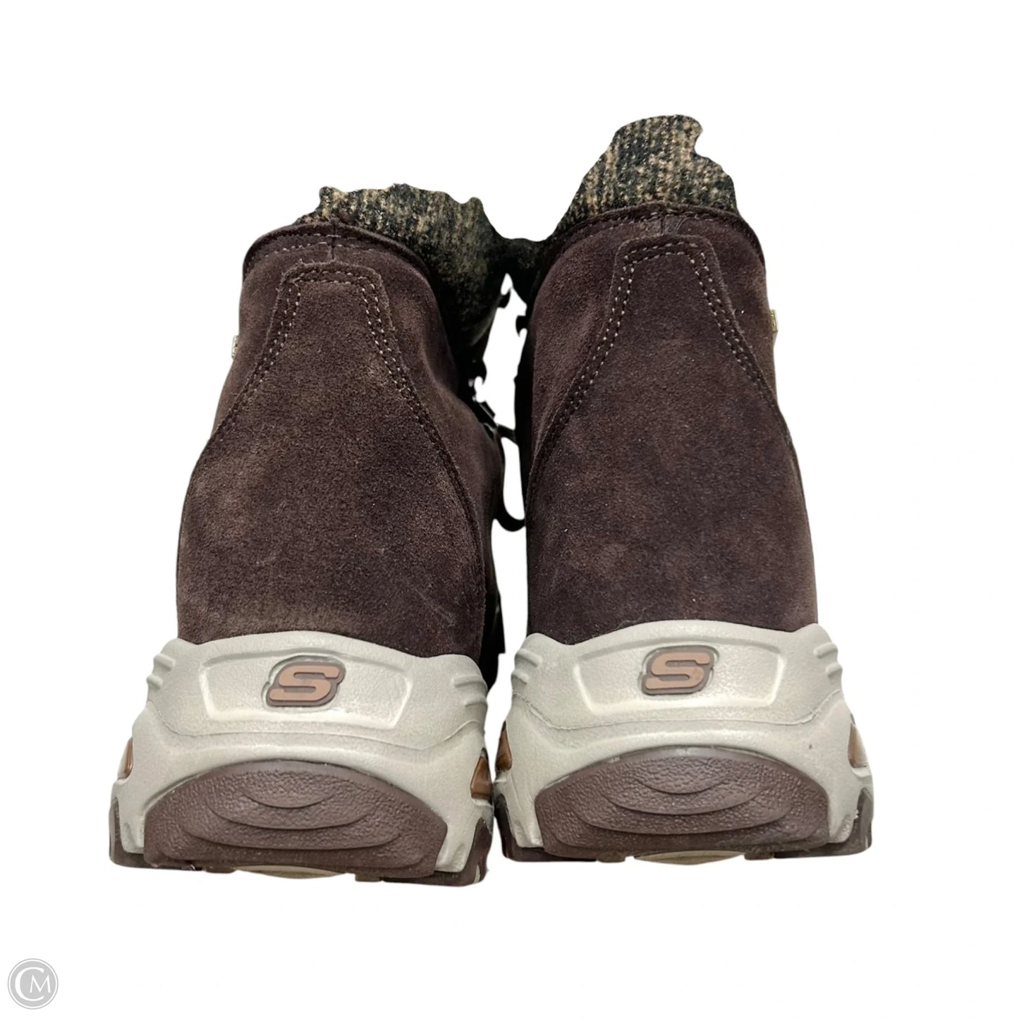 Boots Snow By Skechers In Brown, Size: 10