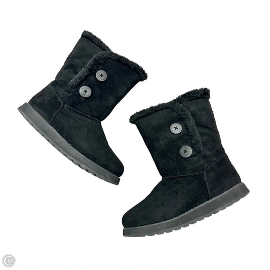 Boots Ankle Flats By Skechers In Black, Size: 6
