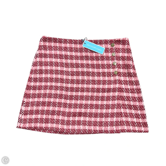 Skirt Mini & Short By Draper James In Pink & Red, Size: 12