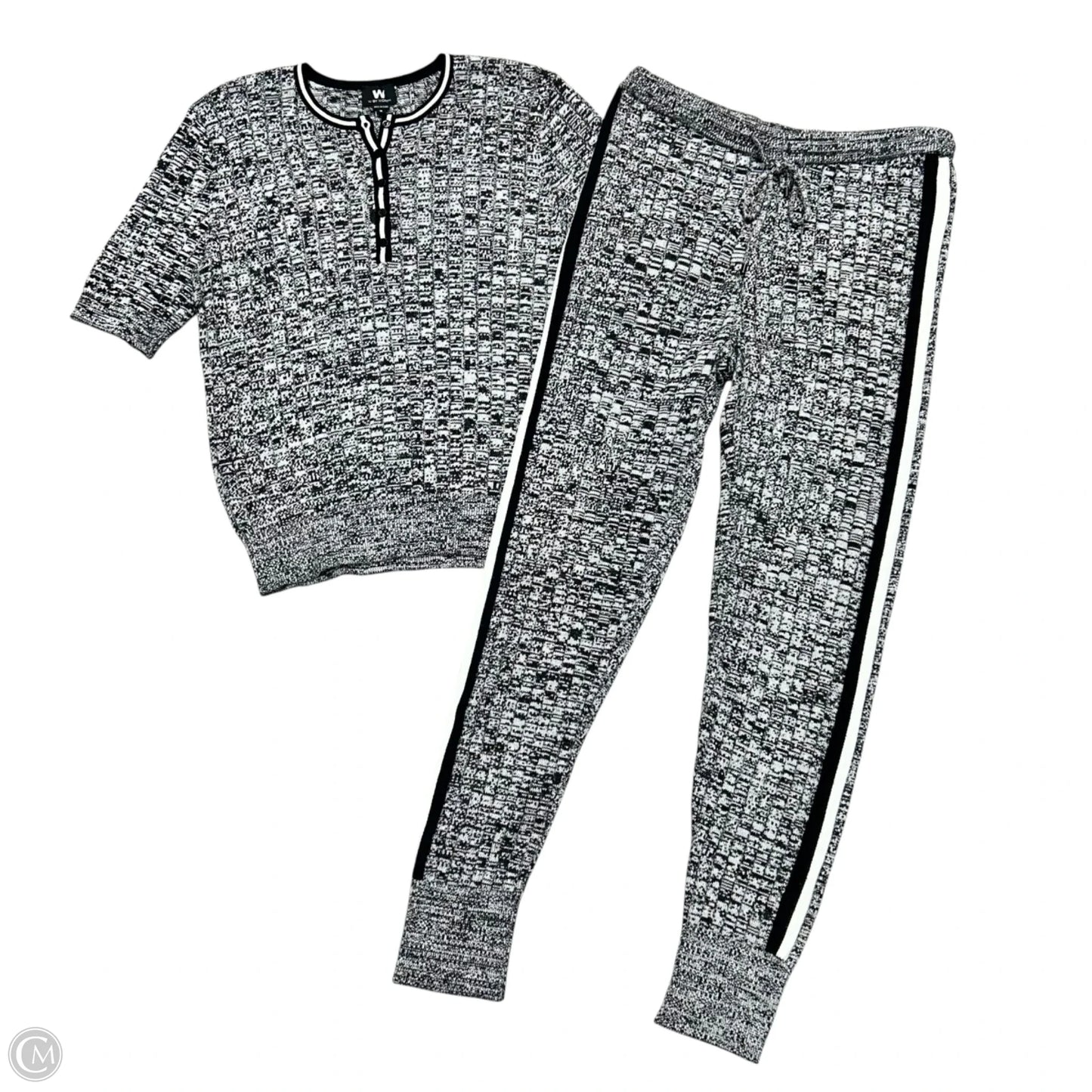 Lounge Set Pants By W By Worth In Grey, Size: S/M