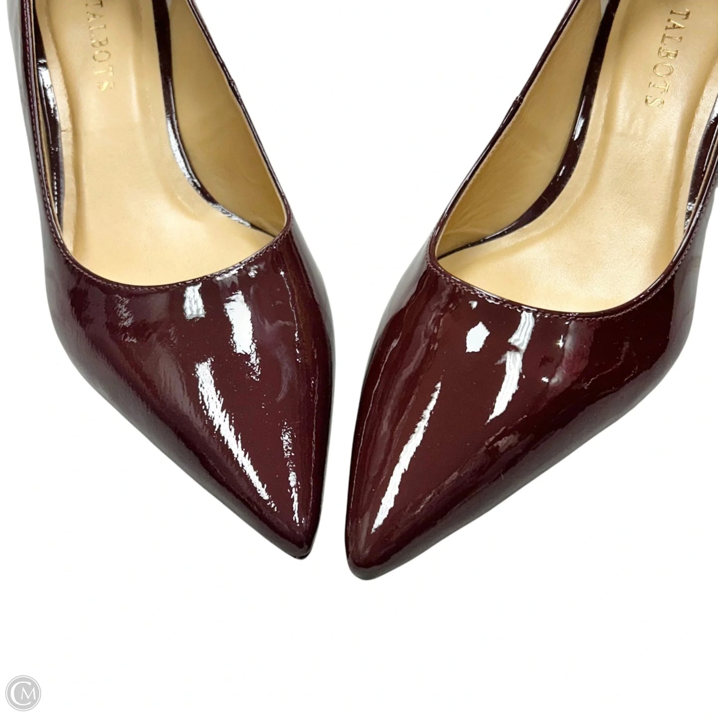 Shoes Heels Kitten By Talbots In Maroon, Size: 8