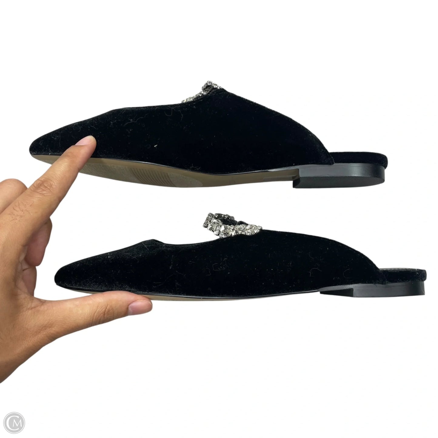 Shoes Flats By J. Crew In Black, Size: 6.5