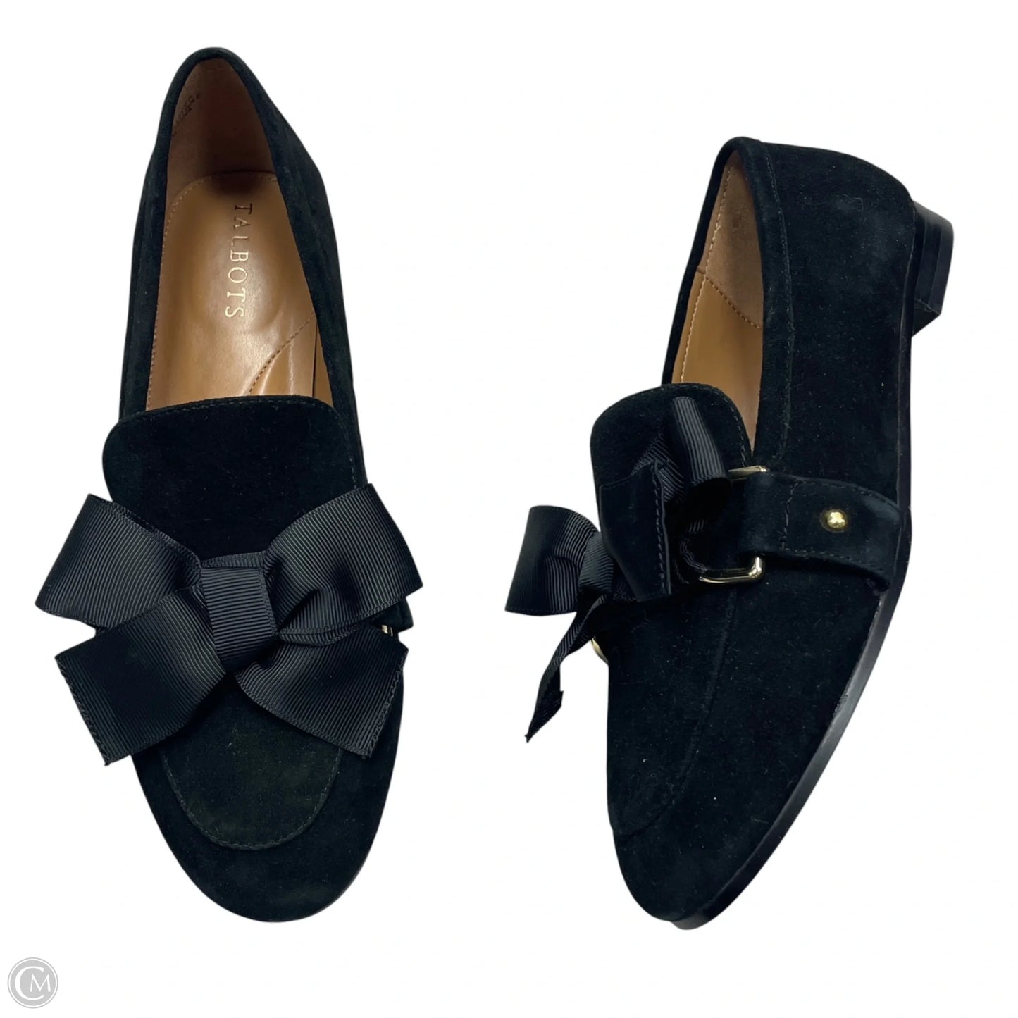 Shoes Flats By Talbots In Black, Size: 6.5