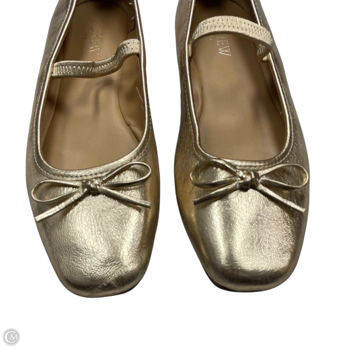 Shoes Flats By J. Crew In Gold, Size: 7