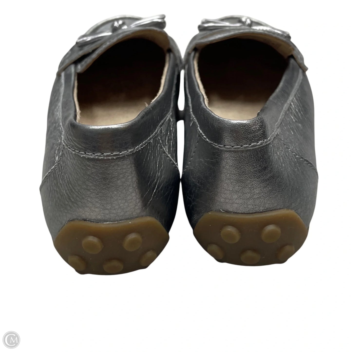 Shoes Flats By Vionic In Silver, Size: 6.5