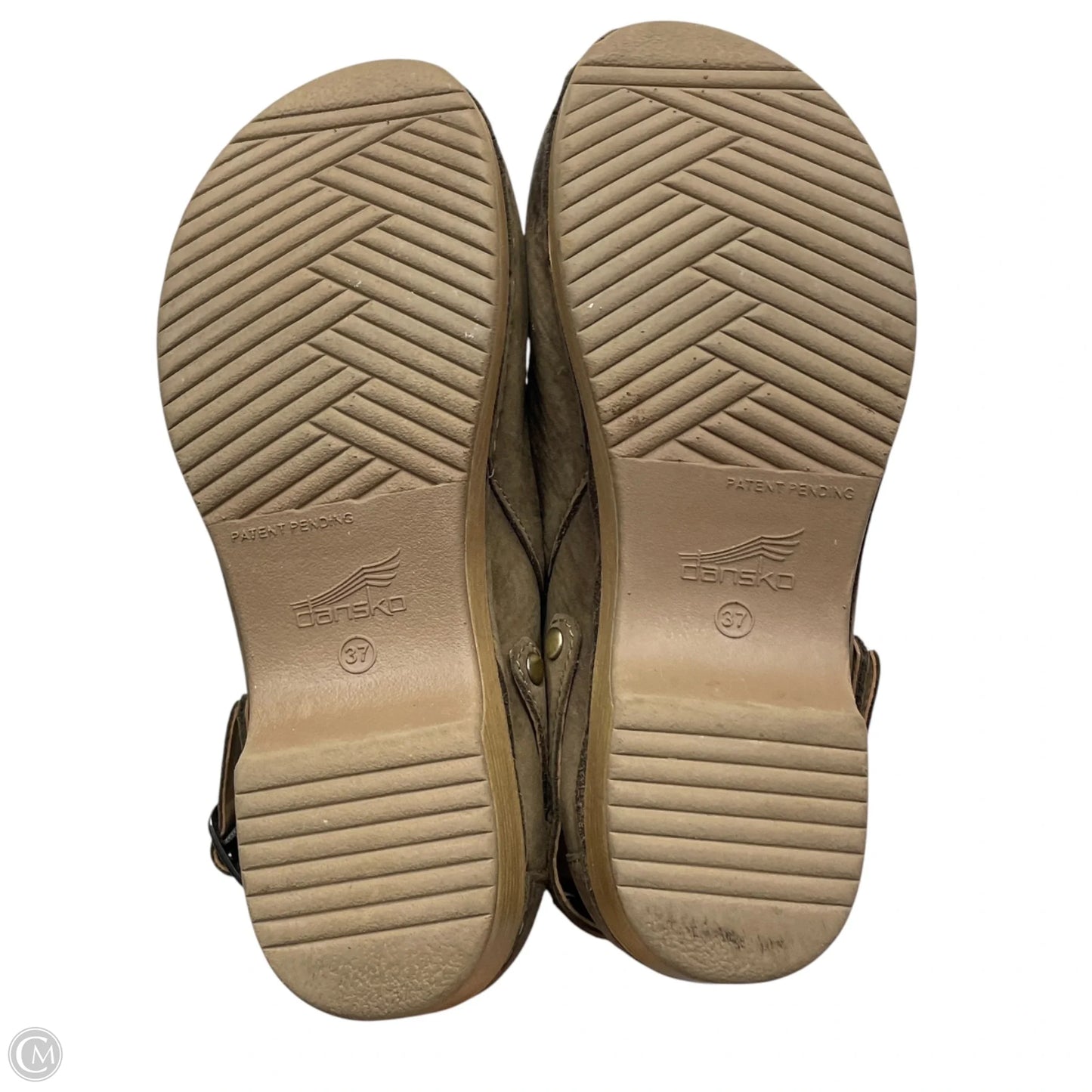Shoes Heels Block By Dansko In Brown, Size: 6.5