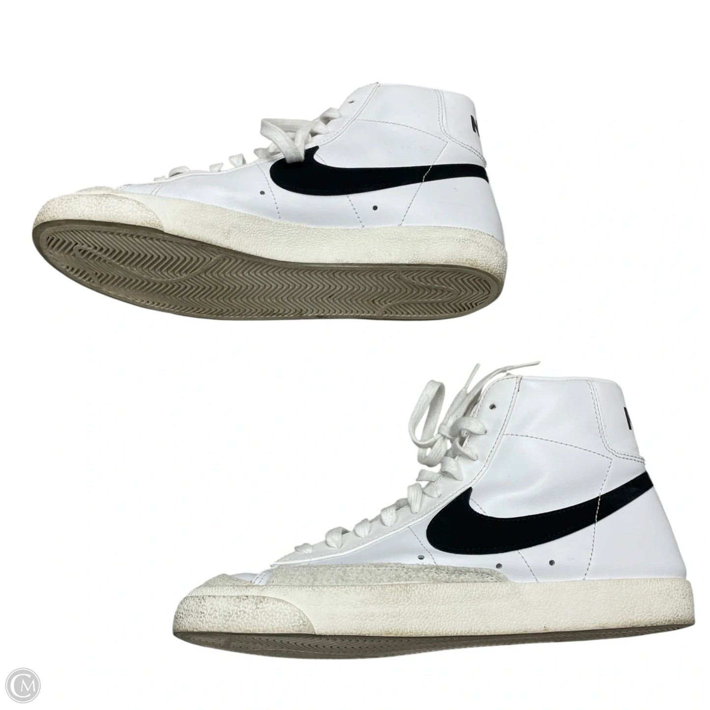 Shoes Sneakers By Nike In Black & White, Size: 9