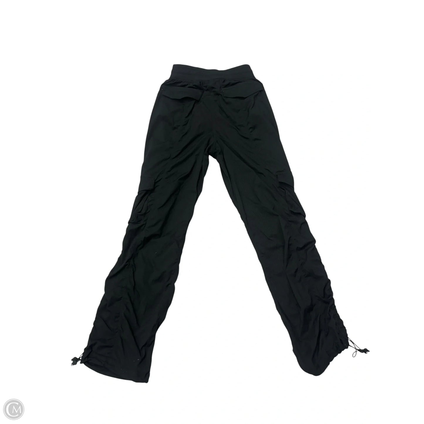 Athletic Pants By Lululemon In Black, Size: Xxs